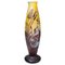 Vase Décoratif Art Nouveau en Verre Sculpté, Suède, 1900s 1