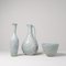Pezzi Mid-Century moderni in ceramica attribuiti a Gunnar Nylund per Rörstrand, Svezia, anni '50, set di 3, Immagine 2