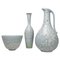 Mid-Century Modern Ceramic Pieces attributed to Gunnar Nylund for Rörstrand, Sweden, 1950s, Set of 3, Image 1