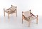 Model Sirocco Easy Chairs attributed to Arne Norell, 1970s, Set of 2 4