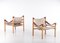 Model Sirocco Easy Chairs attributed to Arne Norell, 1970s, Set of 2 7