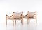 Model Sirocco Easy Chairs attributed to Arne Norell, 1970s, Set of 2 9