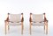 Model Sirocco Easy Chairs attributed to Arne Norell, 1970s, Set of 2 17