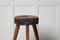 Antique Northern Swedish Country House Pine Stool 4