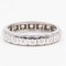 18k White Gold Eternity Ring with Diamonds, 1960s 4