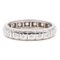 18k White Gold Eternity Ring with Diamonds, 1960s, Image 1