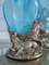 Mid-Century Modern Murano Glass Vase with Sculpture Featuring Horses, 1970 4