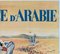 Póster grande de la película francesa Lawrence de Arabia, 1963, Imagen 4