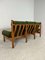 Vintage Brutalist Oak 3-Seater Sofa 2