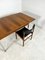Vintage Extendable Teak Dining Table with Chrome Legs by Alfred Hendrickx for Belform 9
