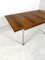 Vintage Extendable Teak Dining Table with Chrome Legs by Alfred Hendrickx for Belform, Image 3