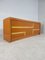 Italian Orange Lacquered Sideboard with Inlay, 1970s 2