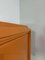 Italian Orange Lacquered Sideboard with Inlay, 1970s 10