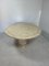 Mid-Century Round Coffee Table in Stone and Brass 6