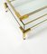 Mid-Century Coffee Table in Brass and Glass by Maison Jansen, 1970s 16