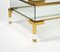 Mid-Century Coffee Table in Brass and Glass by Maison Jansen, 1970s 13