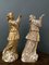 8th Century Angels in Carved Wood, Gilding and Draped, Set of 2 5