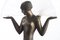 Art Deco Marble Based Figural Table Lamp, 1930, Image 3