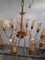 Vintage Chandelier in Murano Glass, 1950s 9