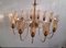 Vintage Chandelier in Murano Glass, 1950s 4