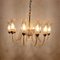 Vintage Chandelier in Murano Glass, 1950s 7