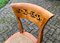 Early Biedermeier Dining Chairs in Fruit Wood, Germany, 1850s, Set of 4, Image 4
