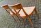 Early Biedermeier Dining Chairs in Fruit Wood, Germany, 1850s, Set of 4, Image 6