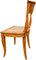 Early Biedermeier Dining Chairs in Fruit Wood, Germany, 1850s, Set of 4, Image 13