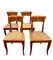 Early Biedermeier Dining Chairs in Fruit Wood, Germany, 1850s, Set of 4, Image 2