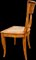 Early Biedermeier Dining Chairs in Fruit Wood, Germany, 1850s, Set of 4, Image 14
