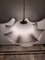 Lampada da soffitto grande in vetro di Murano bianco, anni '60, Immagine 5
