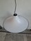 Large Vintage Murano White Swirl Ceiling Light in Murano Glass, 1950s 2