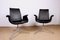 Danish Armchairs in Black Leather and Chromed Steel Model Fk 6725 by Preben Fabricius and Jørgen Kastholm for Walter Knoll, Set of 2 11