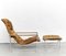 Mid-Center Pulkka Lounge Chair & Ottoman by Ilmari Lappalainen for Asko, 1968, Set of 2 11