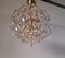 Vintage Italian Circular Chandelier Crystal Drops, 1950s 2