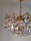 Vintage Italian Circular Chandelier Crystal Drops, 1950s, Image 3