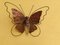 Applique Murale Butterfly en Verre de Murano, Murano, 1950s 10