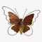 Butterfly Wandlampe aus Murano Glas, Murano, 1950er 1