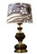 Vintage Table Lamp in Brass, 1970s, Image 1