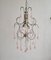 Lámpara de araña italiana de cristal de Murano, Italia, años 40, Imagen 9