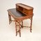 Burr Walnut Writing Desk by Howard & Sons, 1860s 5