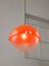 Italian Space Age Orange Acrylic Glass Pendant Lamp, 1970s, Image 2