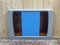 Painted Wooden Cabinet with Sliding Doors 3