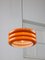 Mid-Century Italian Brass and Glass Pendant Lamp, Image 5