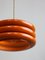 Mid-Century Italian Brass and Glass Pendant Lamp 4