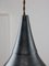 Vintage Italian Black Metal Pendant Lamp 8