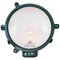 Industrielle französische Vintage Scone Wandlampe aus Gusseisen & Klarglas von Sammode 4