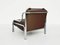 Leather Armchair Mod. String by Gae Aulenti for Poltronova, Italy, 1962, Image 5