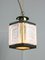 Vintage Italian Brass and Glass Lantern 2