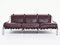 Leather Three-Seater Sofa Mod. String by Gae Aulenti for Poltronova, Italy, 1962 1